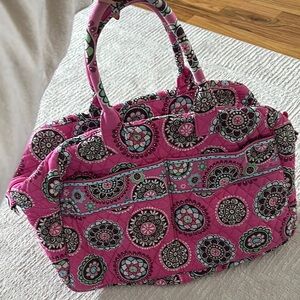Pink Patterned Women's Bag